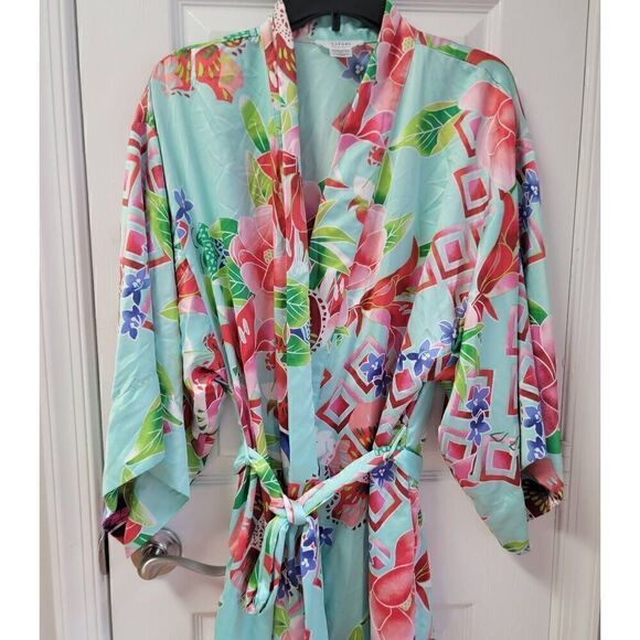 NATORI Star Blossom Robe Sz: S - Picture 4 of 10